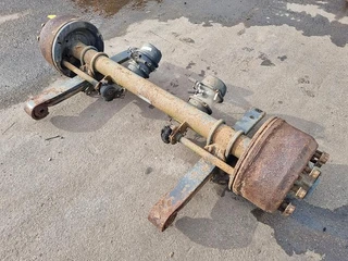 ROR TRAILER AXLE SINGLE TIRE DRUM 2000 na prodej