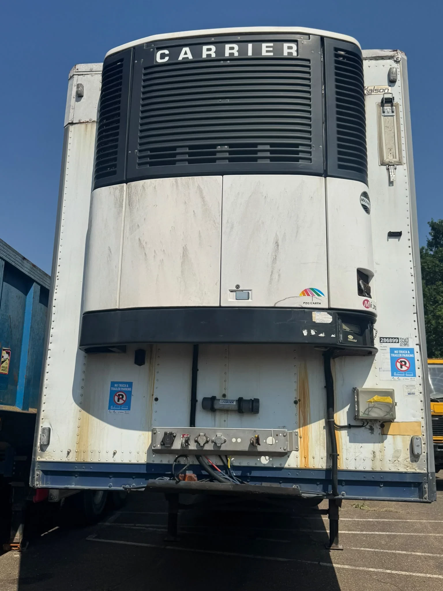 Talson 1999 - 3 Axle, Carrier Maxima 2, Fridge trailer afbeelding 6