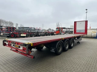 Pacton Oplegger 2020 - platte met twist locks voor 1x40FT / 2x20FT /1x20FT centraal / 1x30FT / NL trailer / APK 12-2026 obrazek 3