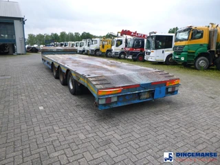 Broshuis 3-axle semi-lowbed trailer 45 t / extendable 2001 imagen 3 miniatura
