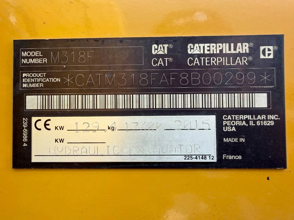 Cat 2015 - M318F afbeelding 8