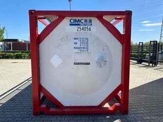 CIMC N/A 2012 - 20FT ISO / 25.080L / 1-COMP.  / BAFFLES / UN PORTABLE  / T11 / 22T6 / valid 2,5Y/CSC-inspection till 01/2027 imagen 5