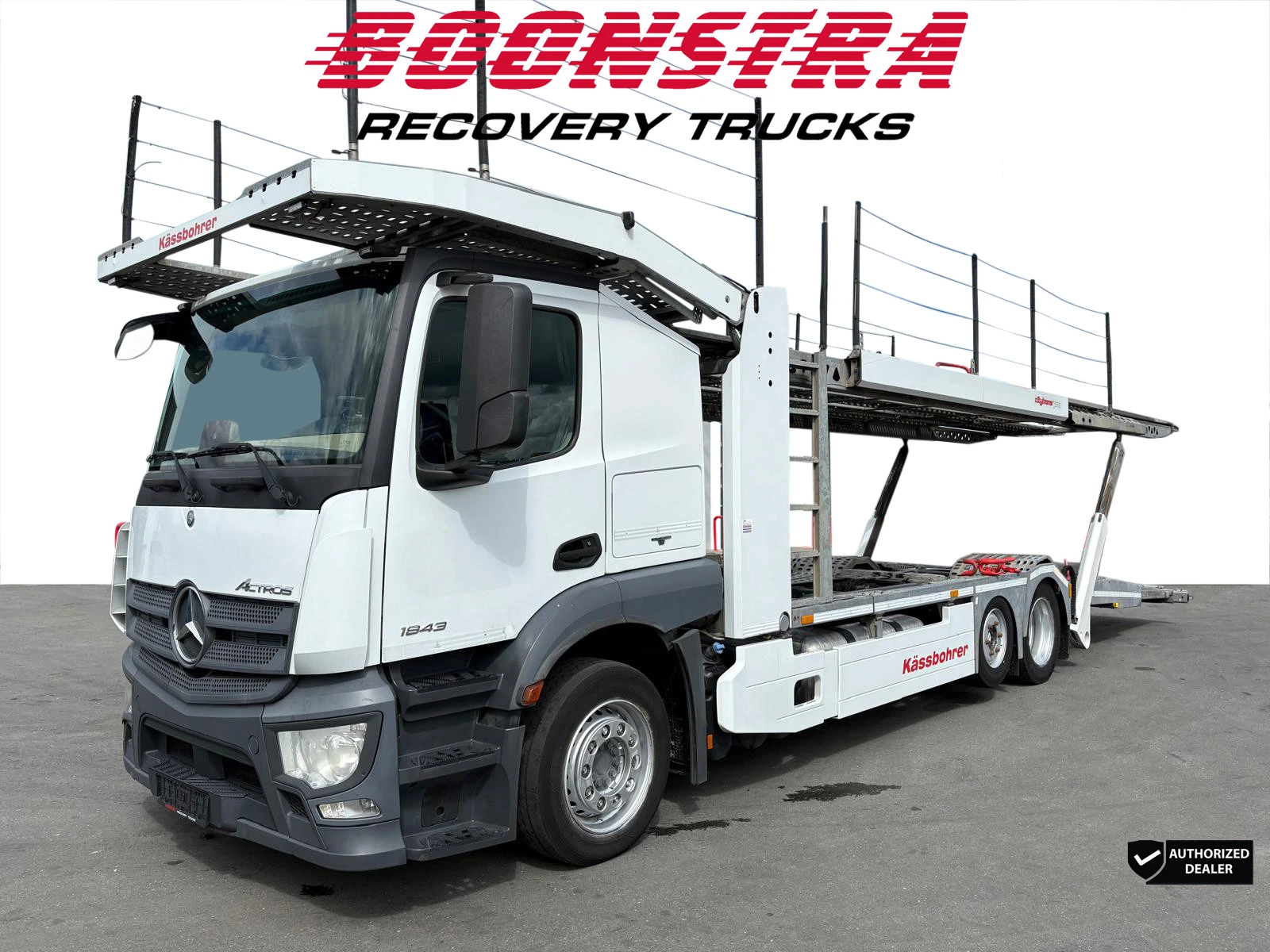 Mercedes-Benz Actros 2018 - 1843 Kassbohrer Citytrans Pro Winde Euro 6 afbeelding 1