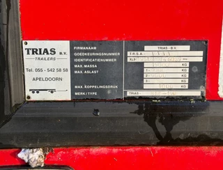 Trias N/A 2010 - 812-190           THEO MULDER ISOLATED BOX              DISC BRAKES             TAIL LIFT imagem 19