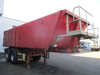 Kaiser N/A 2008 - 2x Gigant Axles , Steel tipper trailer , Drum Brakes, Spring Suspension bild 4