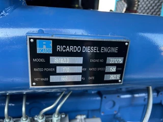 Ricardo N/A 2022 - 200kva (160KW) silent generator 3 phase 50hz 400v изображение 12