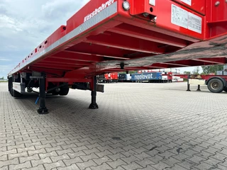 KAESSBOHRER N/A 2026 - new and unused Heavy-Duty flatbed / 690cm extendable / steering axle / lift axle / twistlocks / timberstakes / NL-trailer / APK: 04-2027 bild 35