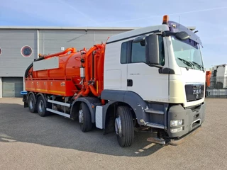 MAN TGS 2011 - 35.360 / WICOM SEWAGE SUCTION 200 BAR / 8X4 / !! 236672 KM !! / 2XLENKACHSE / FRIDGE / MANUAL / EURO-5 / 2011 obrazek 4