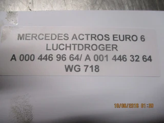 Mercedes-Benz Actros - A 000 446 96 64/ A 001 446 32 64 LUCHTDROGER EURO 6 obrázek 3 náhled