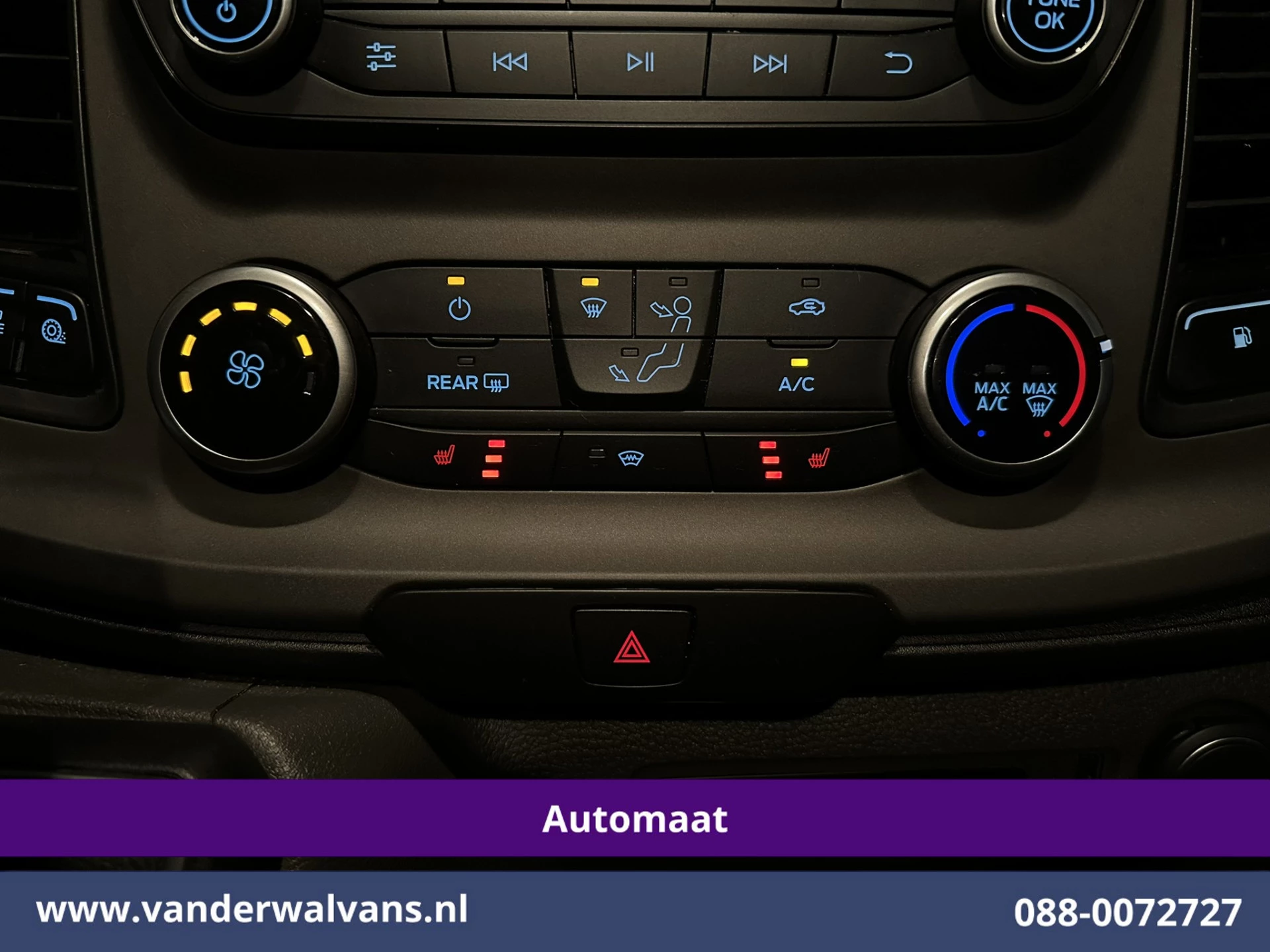 Ford Transit Custom 2021 - 1.0 EcoBoost Hybride Automaat L1H1 9 Persoons Personenbus Euro6 Prijs INCL BTW/BPM Airco | Cruisecontrol | LED afbeelding 5
