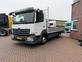 Mercedes-Benz Atego 2020 - Atego 916 met 6.2m open laadbak / 3e zit / airco / mileu zone proof / 2020!!!! afbeelding 2