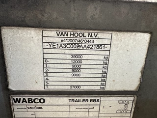 Van Hool N/A 2015 - 20FT/30FT ADR CHASSIS / galvanized / BPW DRUM / ADR / NL-chassis / APK+ADR: 09-2026 image 26