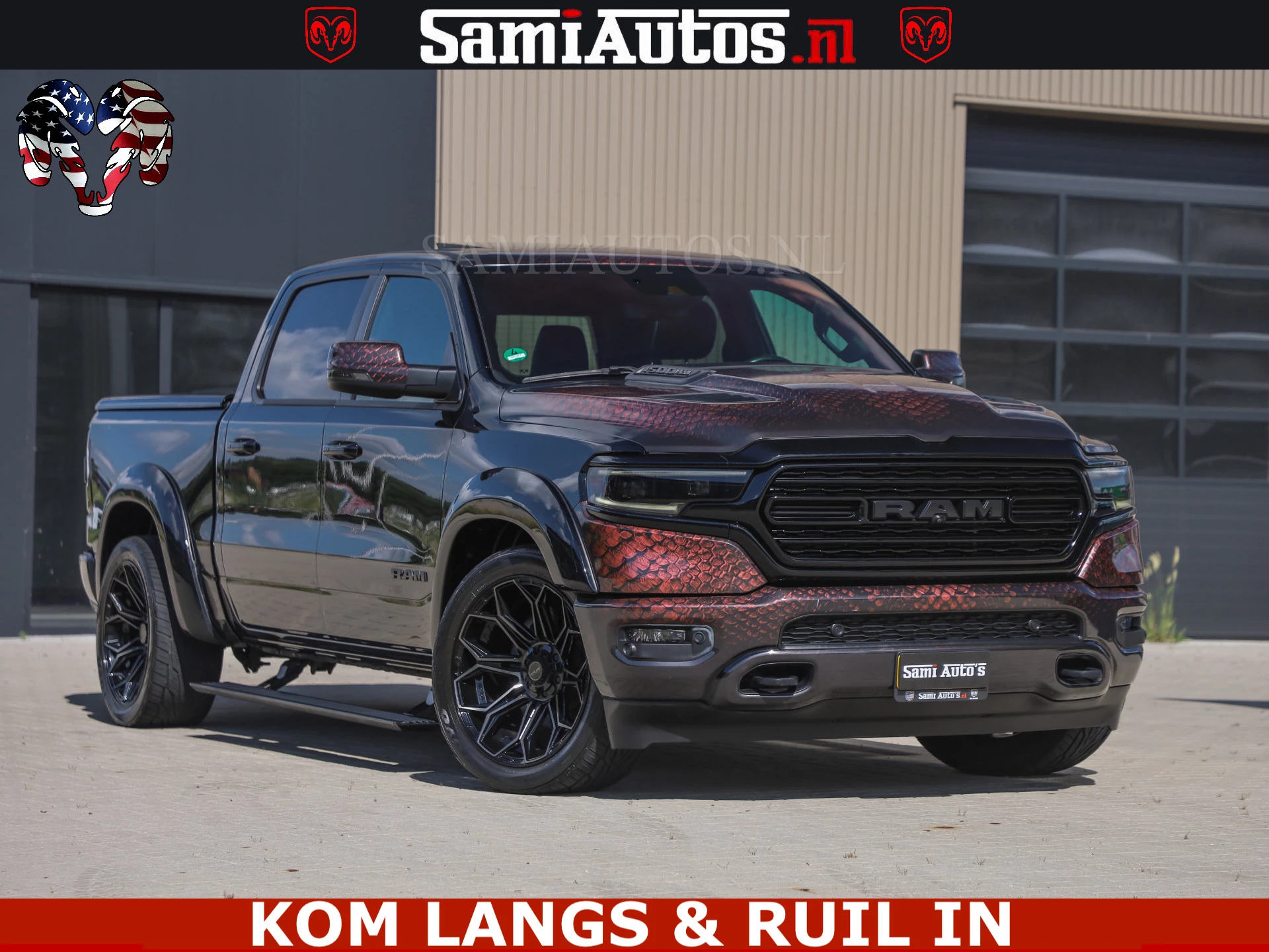 Dodge Ram Pick-Up 2023 - COBRA HULK PACK | 5.7 V8 402 PK | LIMITED EDITION | HUD | LUCHTVERING | BOM VOL | zdjęcie 65