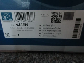 Mercedes-Benz - A 000 826 47 10 KOPLAMP GLAS MERCEDES BENZ MP3 EURO 5 NIEUWE !!!! afbeelding 3 miniatuur