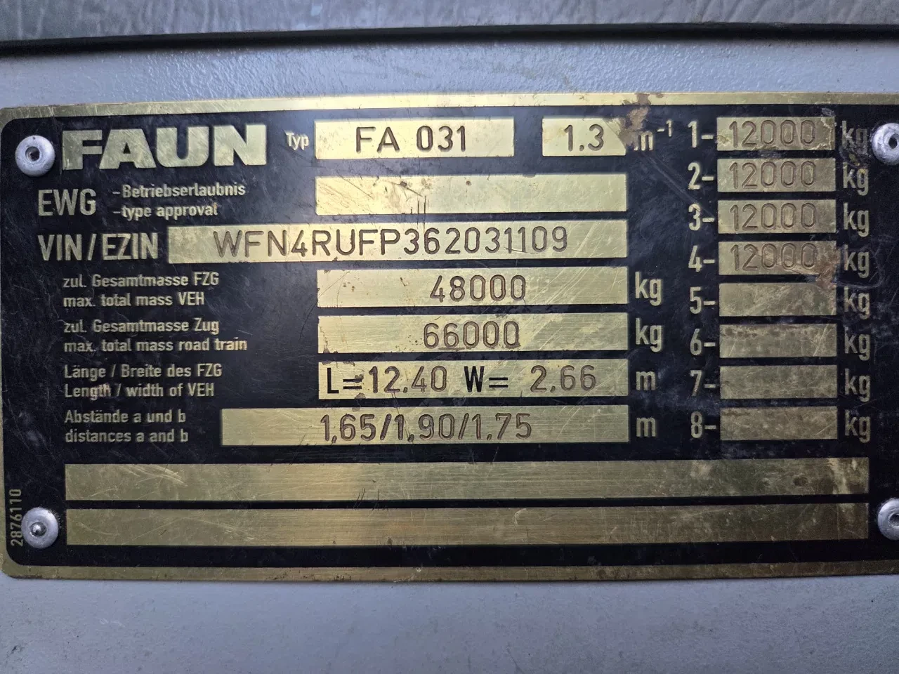 Faun 2005 - ATF 70-4 8X6 imagen 83