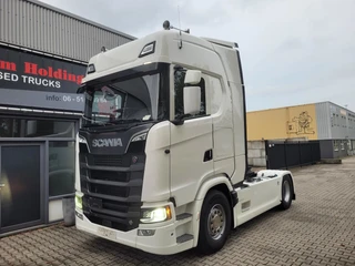 Scania S 2024 - 590S V8 NGS A4X2NB Full air 2 tanks 1200ltr retarder old dash te koop