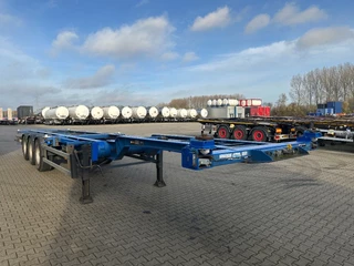 Contar N/A 2000 - 40FT HIGH CUBE chassis / liftaxle / drumbrakes / NL-Chassis/ APK 02-2026 bild 7