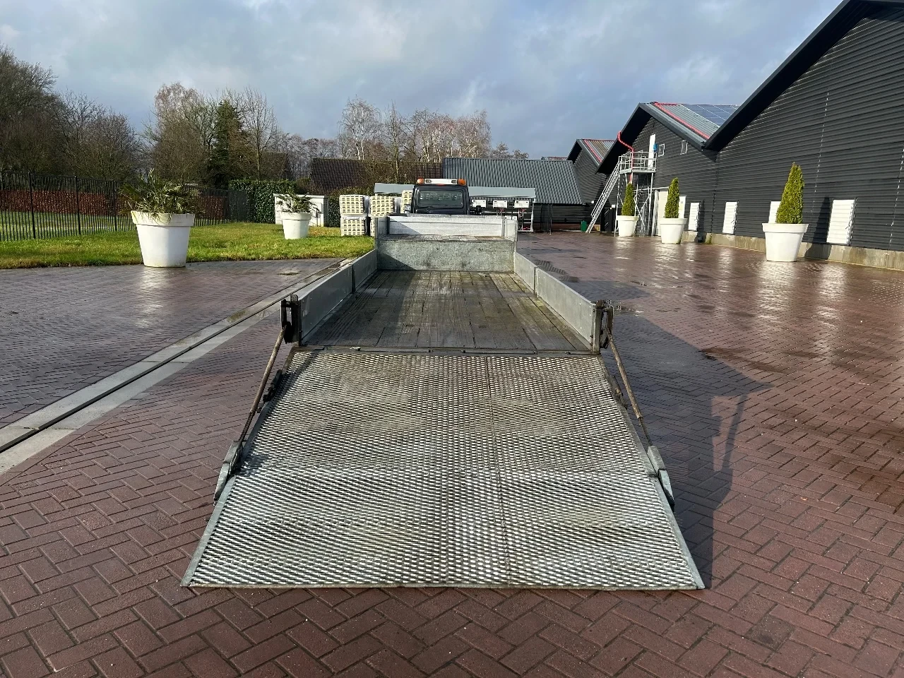 BAVECO 1997 - BE OPLEGGER 6 TON RIJPLATEN DUBBELE KLEP obrázek 10