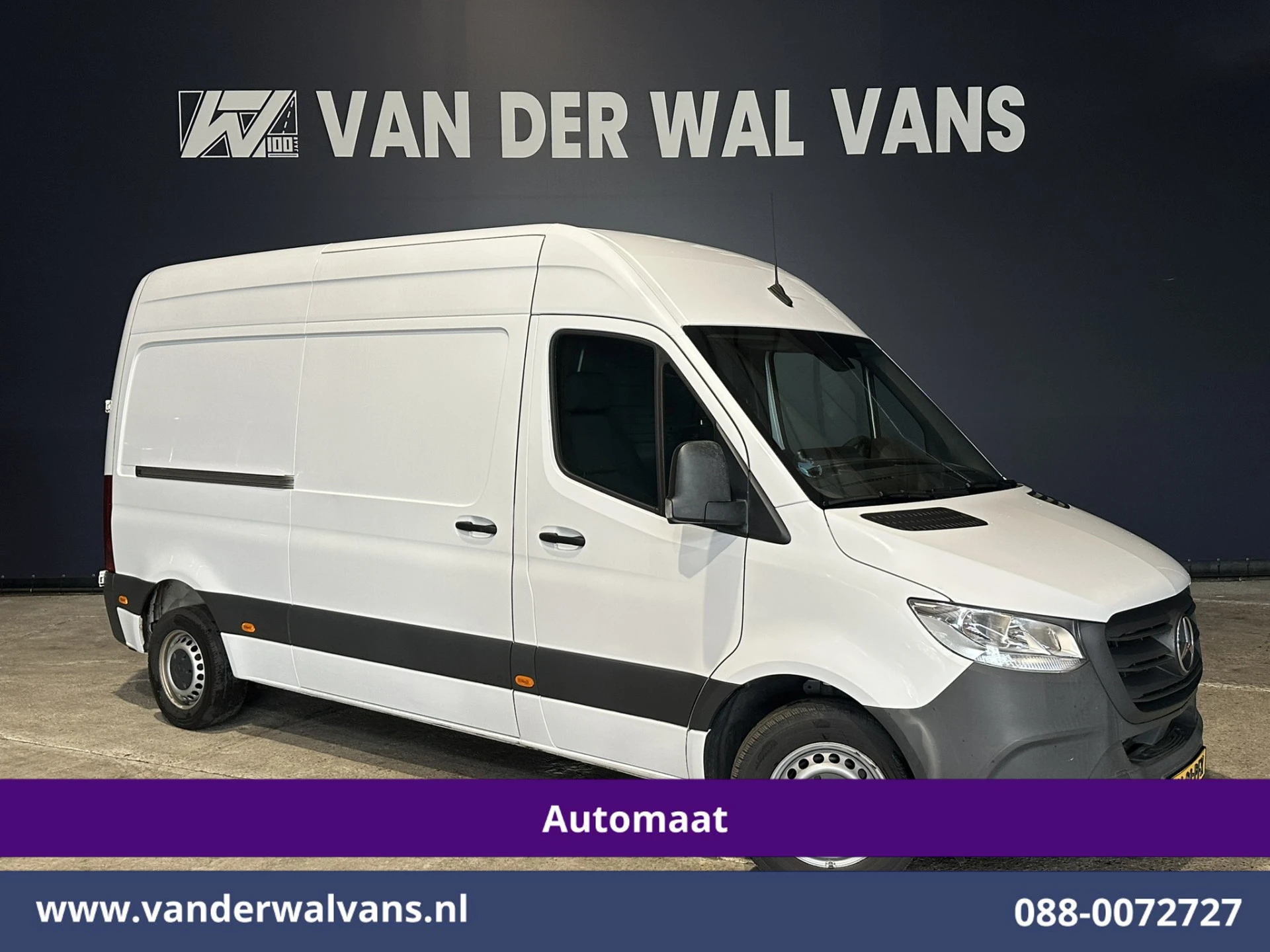 Mercedes-Benz Sprinter 2022 - 315 CDI 150pk 9G-Tronic Automaat L2H2 Euro6 Airco | Camera | Apple Carplay | Chauffeursstoel afbeelding 1