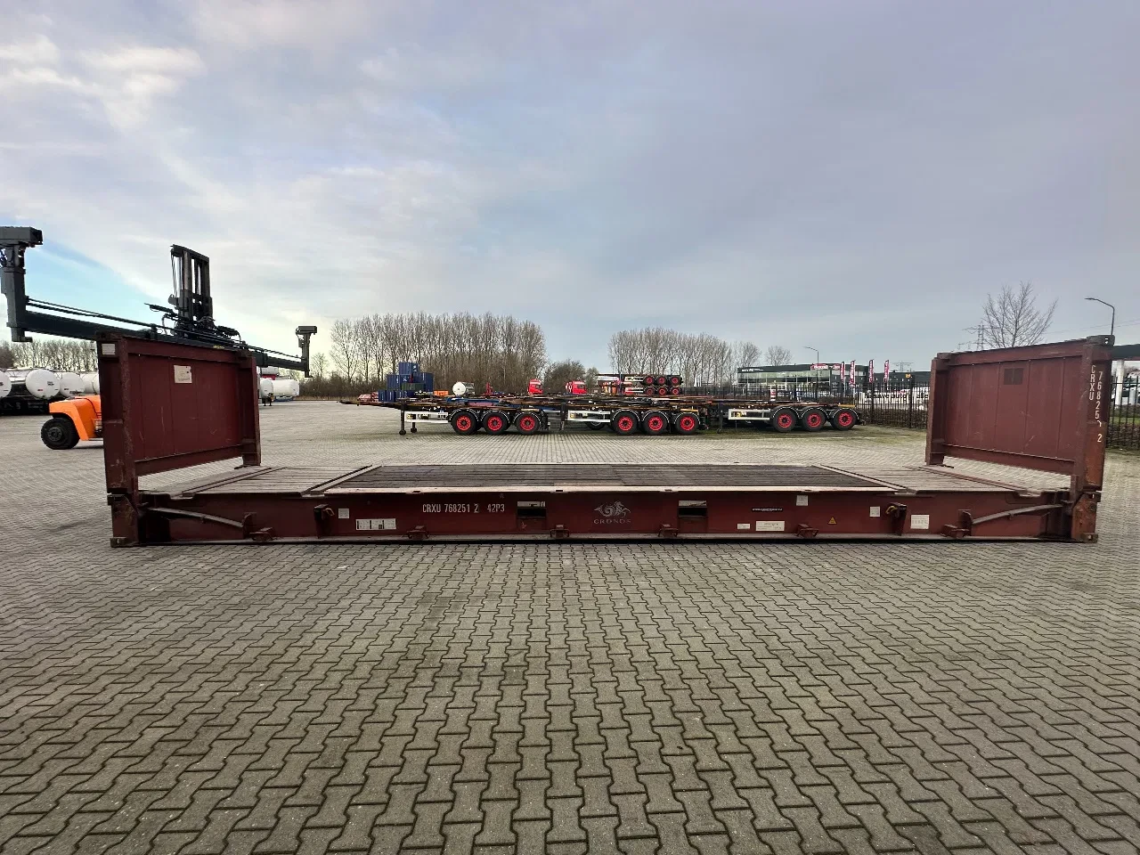 CIMC 2006 - 40FT FLATRACK FLUSH FOLDING / CSC: 10/2027 / 10x available afbeelding 3