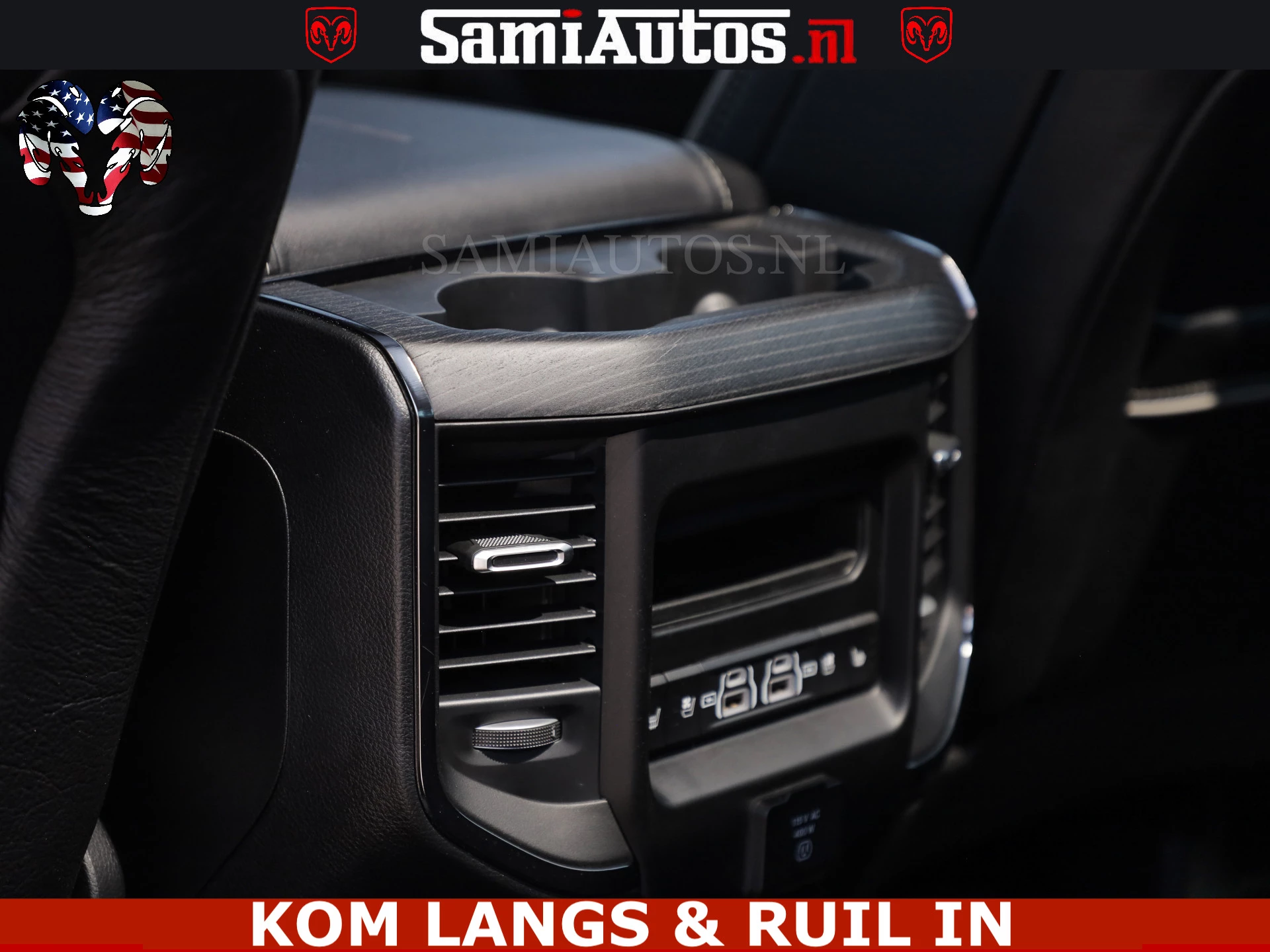 Dodge Ram Pick-Up 2024 - LIMITED HULK | 5.7 V8 402PK HEMI | RAM VOL | HUD | LUCHTVERING | PANO | MWK KLEP | DC | 5 PERS | afbeelding 75