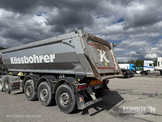 Kässbohrer Semitrailer Tipper Steel half pipe body 2020 afbeelding 1