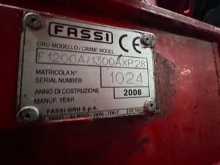 Volvo FM 480 2009 - 8X2  FASSI 1300AXP28  EURO 5 afbeelding 7