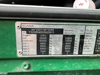 Scania G 2016 - 490 8x4 Euro 6 Hiab 24 Tonmeter laadkraan obrazek 20