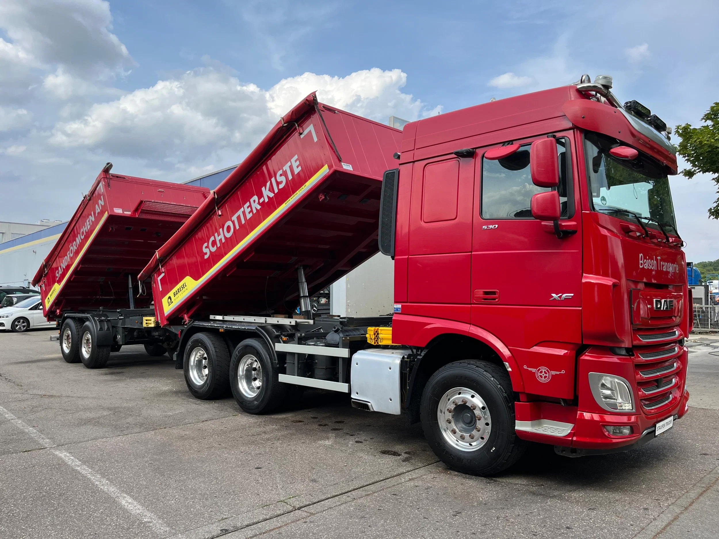 DAF XF 530 2018 - FAT, 6x4, Kempf 3-Seiten Kipper, Bordmatik afbeelding 4