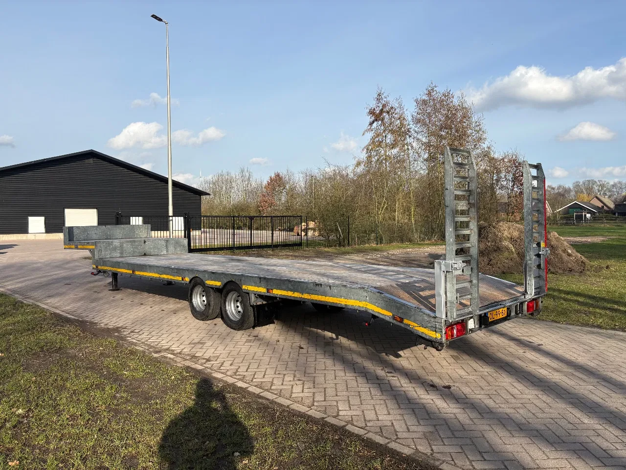 Veldhuizen 2010 - CE oplegger 17 TON semi dieplader obrázek 4