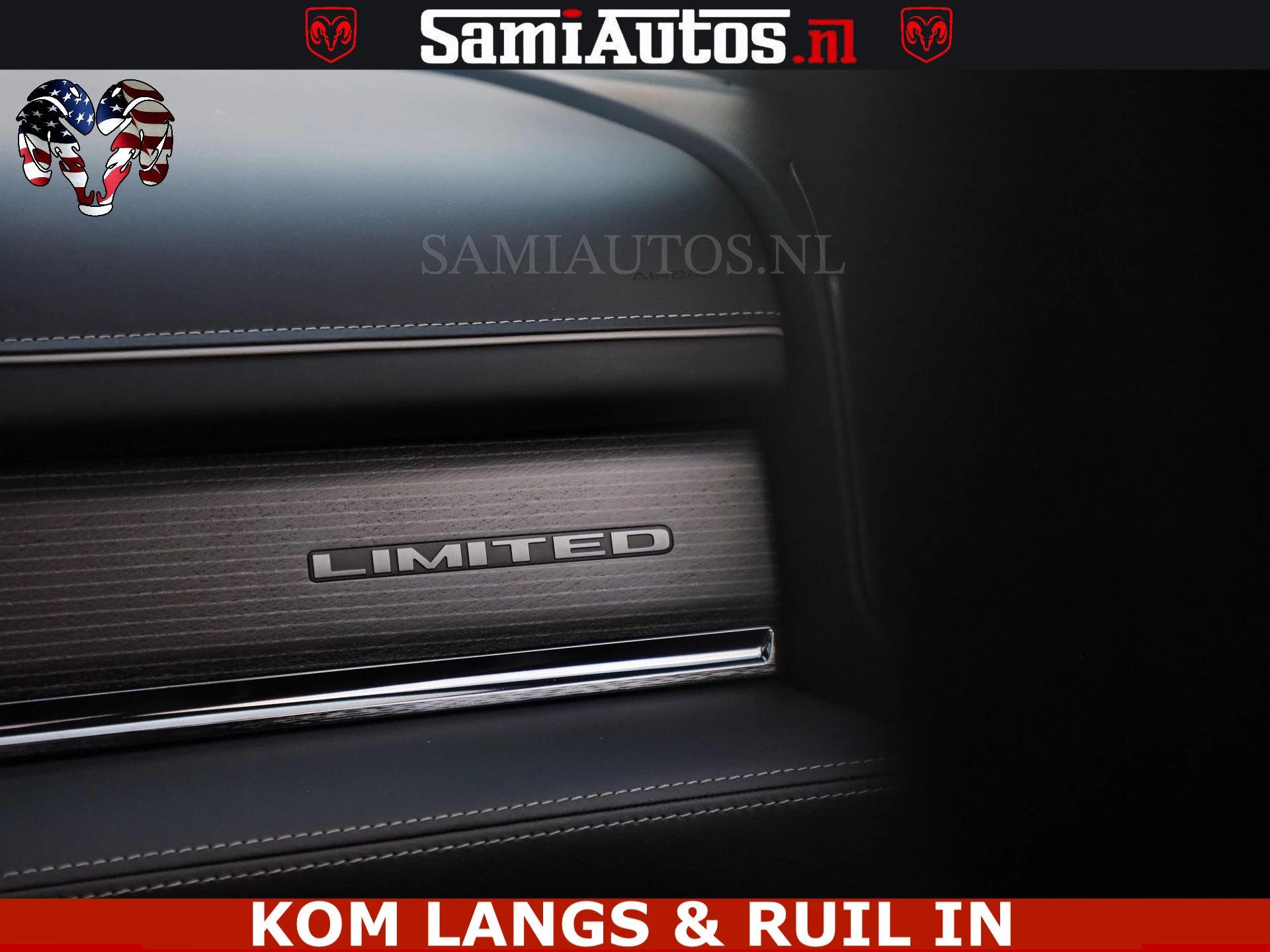 Dodge Ram Pick-Up 2023 - COBRA HULK PACK | 5.7 V8 402 PK | LIMITED EDITION | HUD | LUCHTVERING | BOM VOL | zdjęcie 73