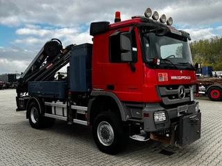 Mercedes-Benz Actros 2011 - 2046 ACTROS 2046 4x4 / FULL SPRING / HIAB 288 EP 5 HIPRO Crane / EURO-5 afbeelding 78