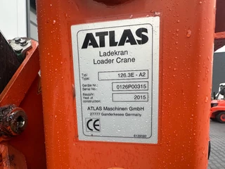 Atlas N/A 2015 - 126.3E - A2 Crane / Kraan / Autolaadkraan / Loader Crane / Ladekran / Kran / Grua / Grues zdjecie 13