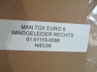MAN - 81.61110-0088 WINDGELEIDER RECHTS EURO 6 NIEUW TGX TGS imagem 2 miniatura