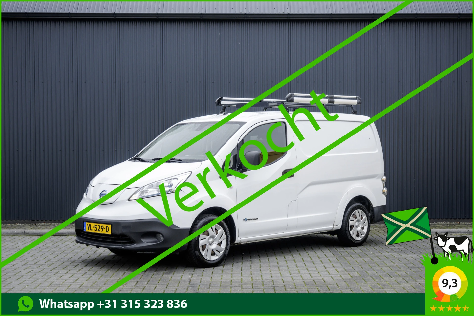 Nissan e-NV200 2014 - | Camera | Navi | Stoel/Stuurverw | Cruise | Airco | Business afbeelding 1