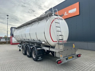 Van Hool 2015 - FOOD - LEBENSMITTEL / 39.000L / 3-COMP / INOX / NL-trailer afbeelding 3 miniatuur