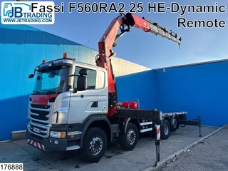 Scania G 2013 - 440 8x2, EURO 5, Fassi, Retarder, Remote te koop