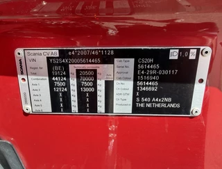 Scania S 2021 - S540 NGS FULL OPTIONS PTO + HYDR. ONLY 617.000 KM SUPER CONDITION obrazek 25