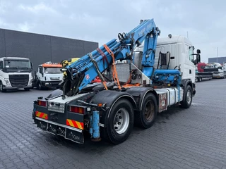 Scania R 2000 - R144-460 V8 6x4 + Fassi F380 zdjecie 4
