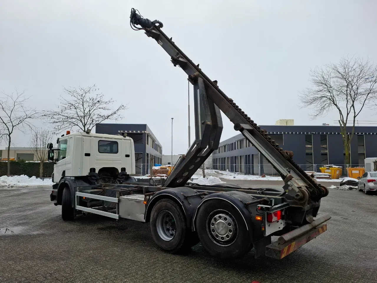 Scania P 2014 - P400 / LIFT+LENKACHSE / MULTILIFT 24TON / TUV:16-06-2026 / AIRCO / AUTOMATIC / EURO-5 / 2014 afbeelding 5