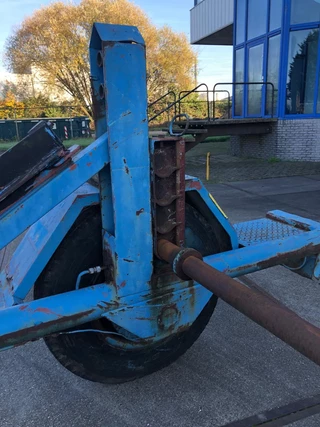 Vernooy N/A - MD400 Enkel as Haspelwagen Licht Blauw - 120 cm Breed - Hydraulische Pomp изображение 6