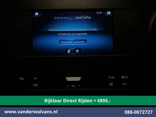 Mercedes-Benz Sprinter 2021 - 317 CDI 170pk Automaat 3500kg Trekhaak L2H1 Euro6 *Rijklaar Direct Rijden* Airco | Camera | Omvormer | Apple Carplay bild 3