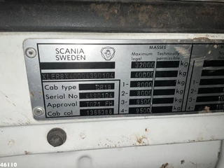 Scania R 1998 - 144 8x4 Retarder MKG 55 Tonmeter Dachdecker Kran image 29