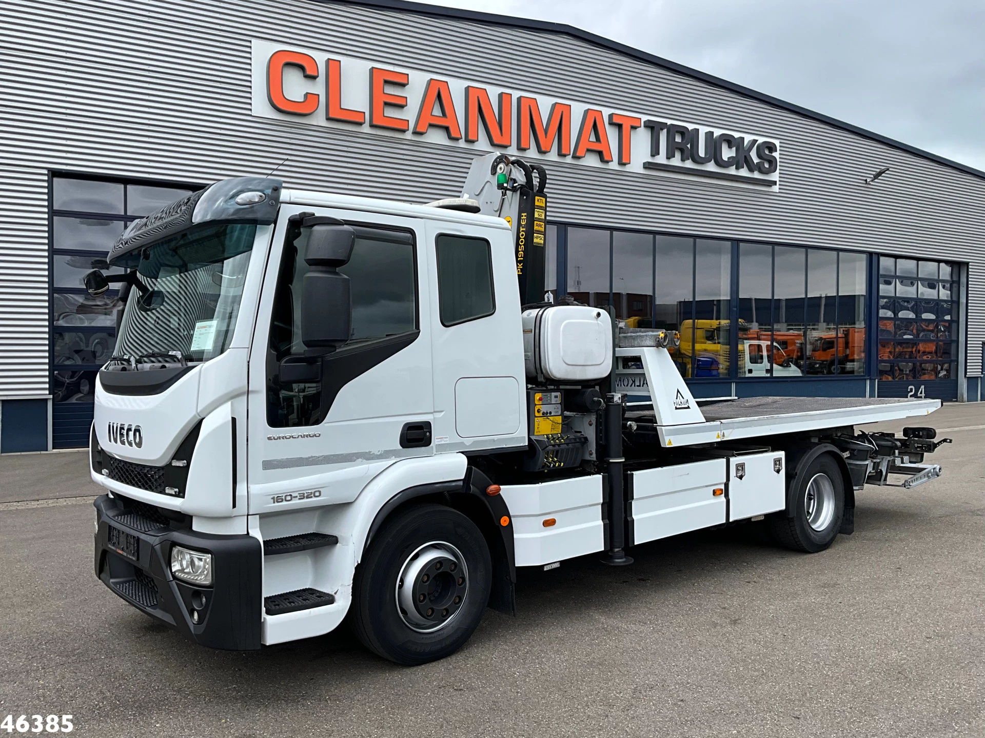 Iveco Eurocargo 2020 - ML160E32 Euro 6 Falkom Abschlepp + Palfinger 19 Tonmeter laadkraan afbeelding 5