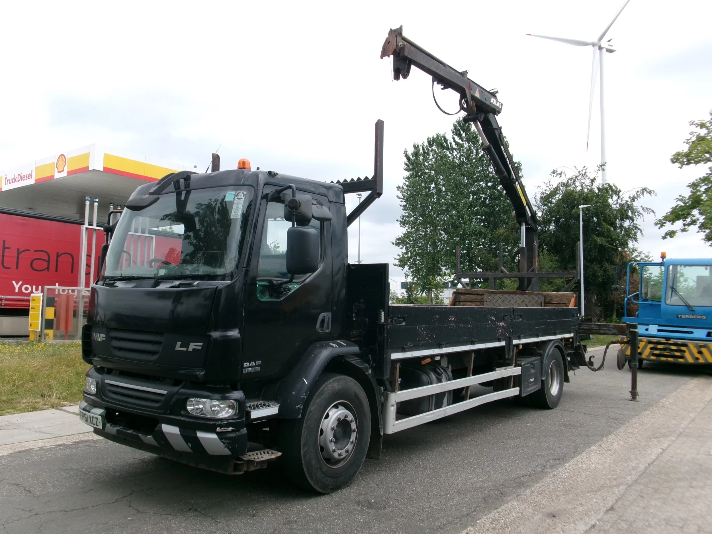 DAF LF 55.220 2011 - + ATLAS 92.2V afbeelding 1