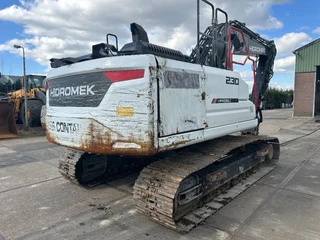 HIDROMEK N/A 2021 - HMK 230 LC-4, CE, 600 MM PADS, AUX PIPING, REVERSE CAMERA , AUTO LUB AC imagen 5