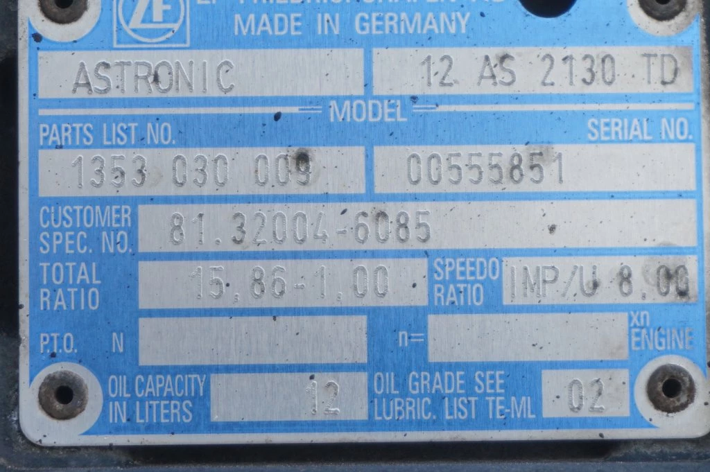 ZF 2009 - 12AS2130TD TGS 81 32004-6085 Bild 5