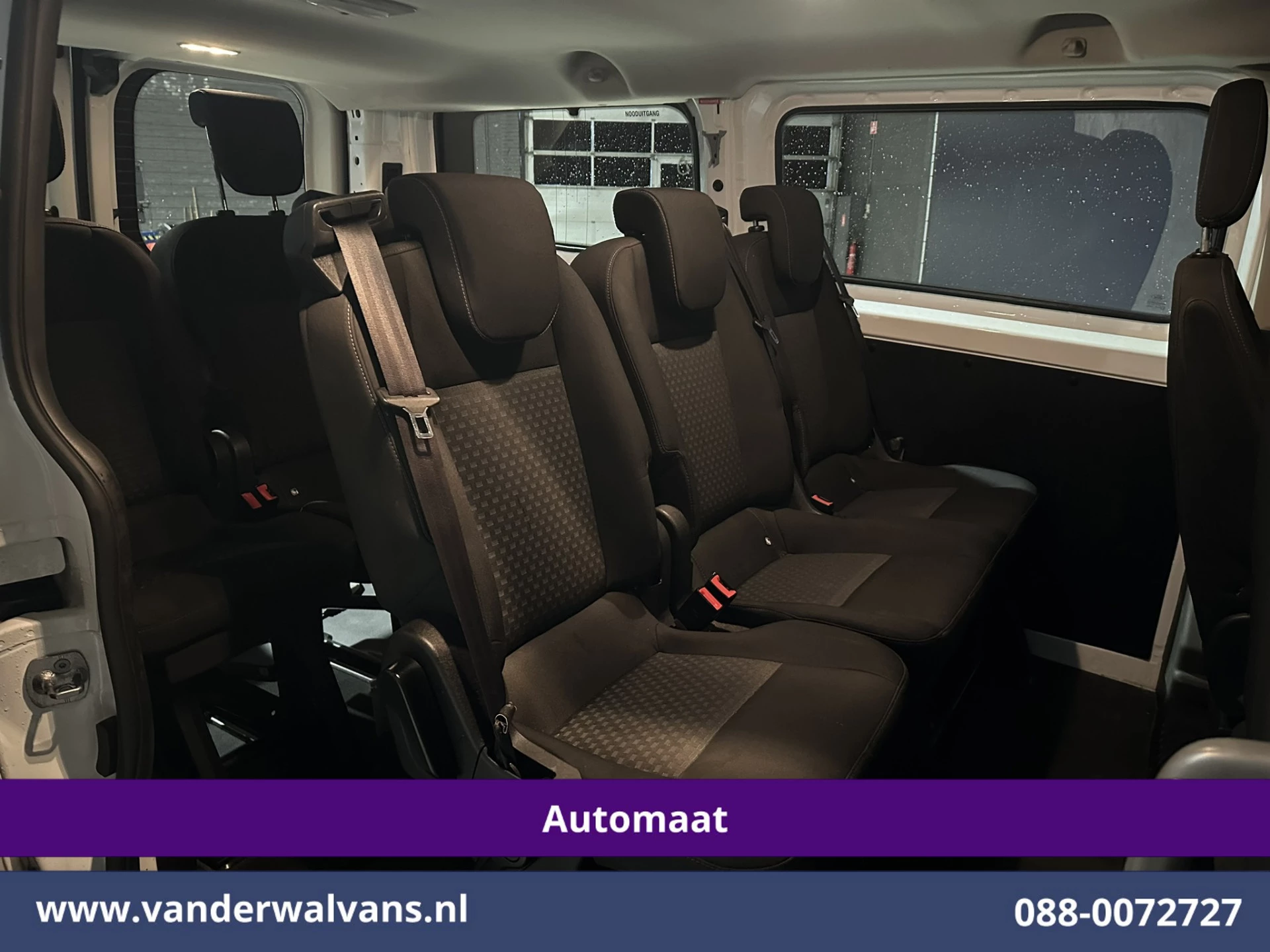 Ford Transit Custom 2021 - 1.0 EcoBoost Hybride Automaat L1H1 9 Persoons Personenbus Euro6 Prijs INCL BTW/BPM Airco | Cruisecontrol | LED afbeelding 8