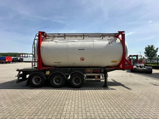 Van Hool N/A 2015 - 20FT/30FT ADR CHASSIS + 20FT SWAP TANKCONTAINER 31.180L 1-COMPARTMENT image 6