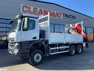 Mercedes-Benz Arocs 3345 6x6 Fassi 45 Tonmeter laadkraan Just 101.867 km! 2019 - N/A obrazek 3